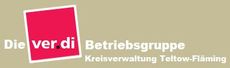 Schriftzug weiß, rot/brauner Hintergrund